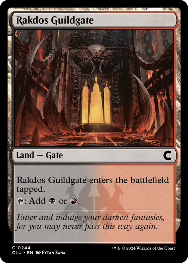 Rakdos Guildgate [Ravnica: Clue Edition] | Rock City Comics