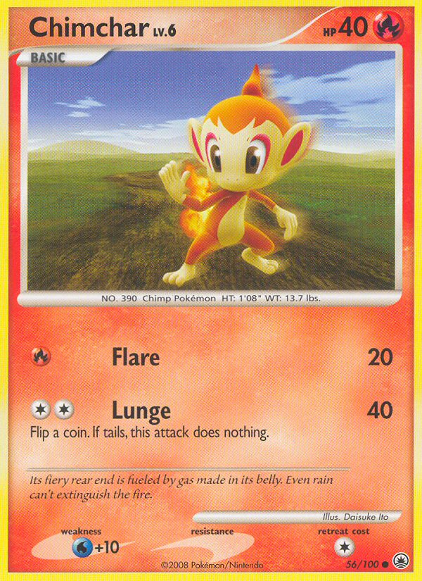 Chimchar (56/100) [Diamond & Pearl: Majestic Dawn] | Rock City Comics