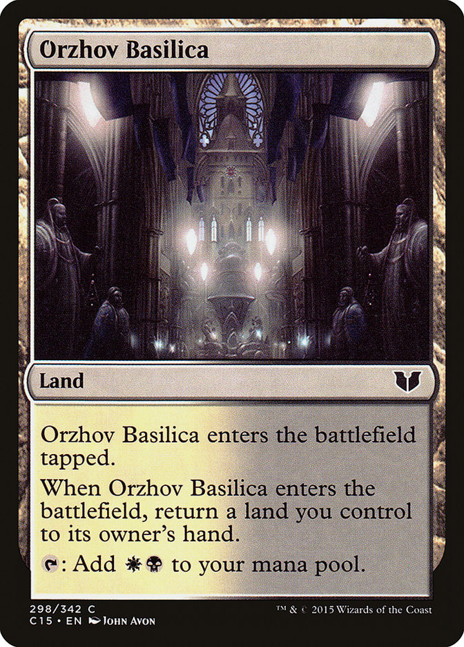 Orzhov Basilica [Commander 2015] | Rock City Comics