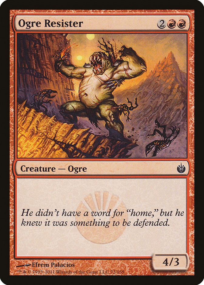 Ogre Resister [Mirrodin Besieged] | Rock City Comics