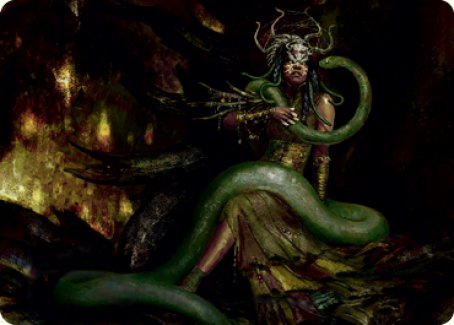 Saryth, the Viper's Fang Art Card [Innistrad: Midnight Hunt Art Series] | Rock City Comics