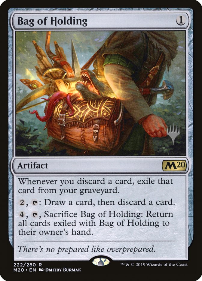 Bag of Holding (Promo Pack) [Core Set 2020 Promos] | Rock City Comics