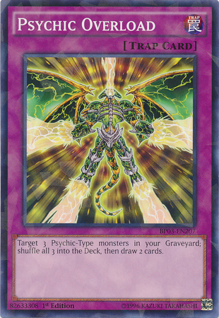 Psychic Overload [BP03-EN207] Shatterfoil Rare | Rock City Comics