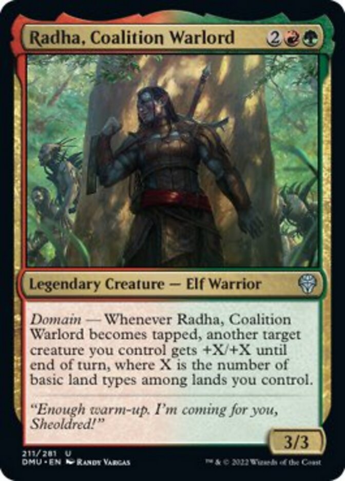 Radha, Coalition Warlord [Dominaria United] | Rock City Comics