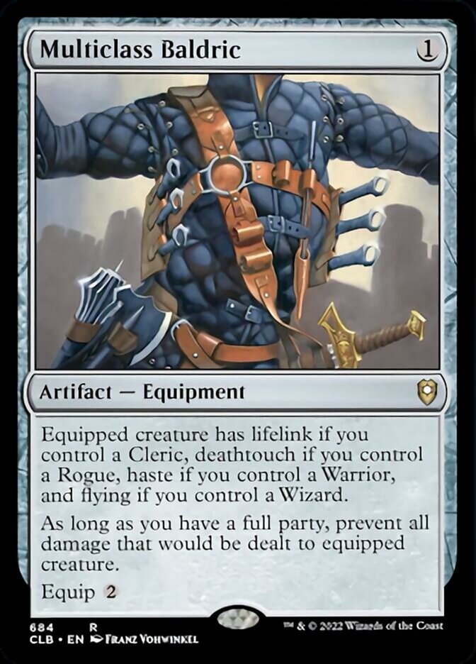 Multiclass Baldric [Commander Legends: Battle for Baldur's Gate] | Rock City Comics