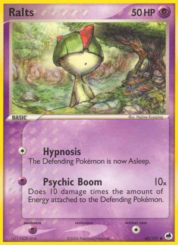 Ralts (60/101) [EX: Dragon Frontiers] | Rock City Comics