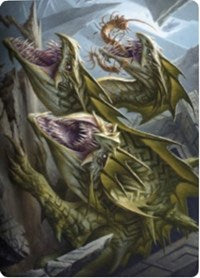 Grakmaw, Skyclave Ravager Art Card [Zendikar Rising Art Series] | Rock City Comics