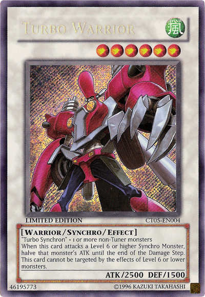 Turbo Warrior [CT05-EN004] Secret Rare | Rock City Comics