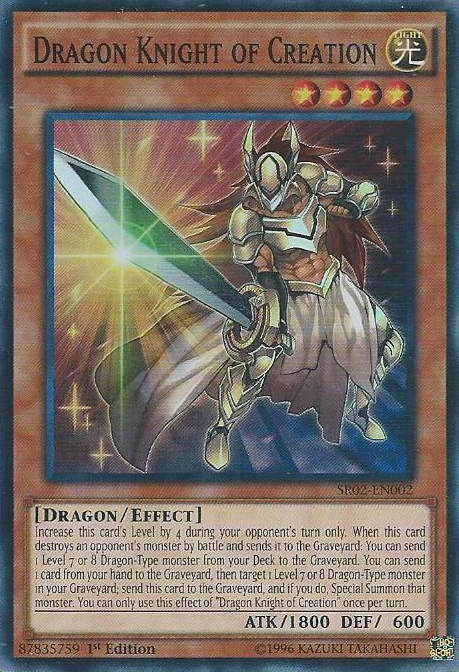 Dragon Knight of Creation [SR02-EN002] Super Rare | Rock City Comics