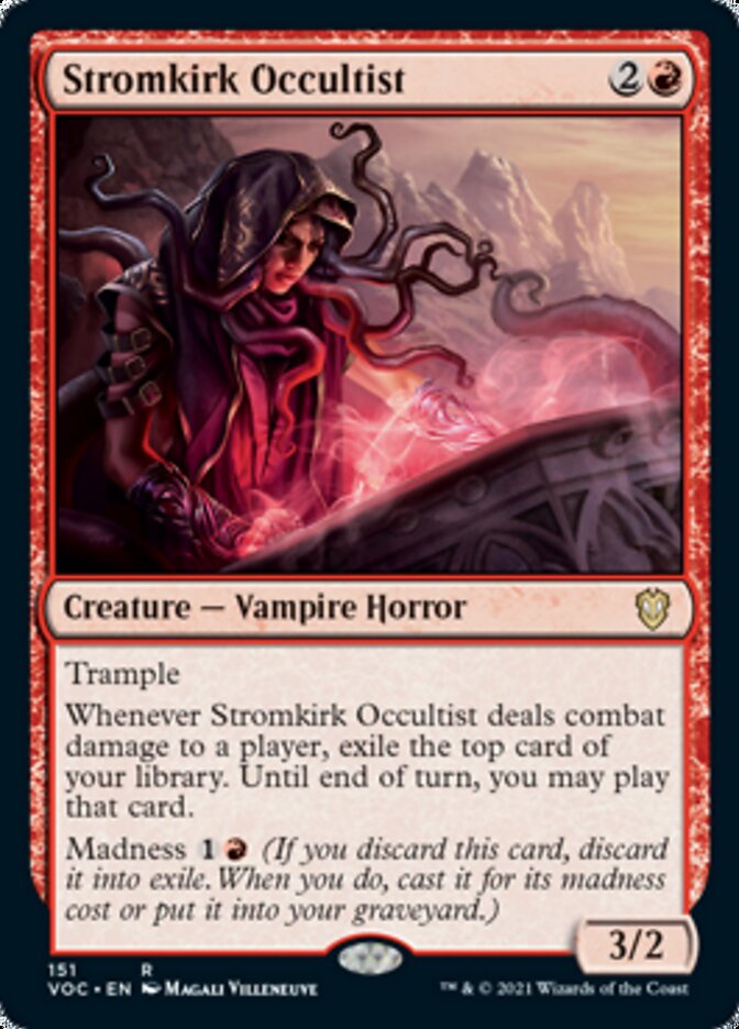 Stromkirk Occultist [Innistrad: Crimson Vow Commander] | Rock City Comics