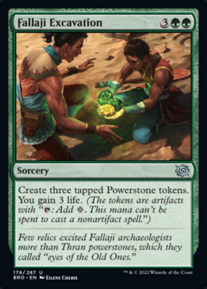 Fallaji Excavation [The Brothers' War] | Rock City Comics