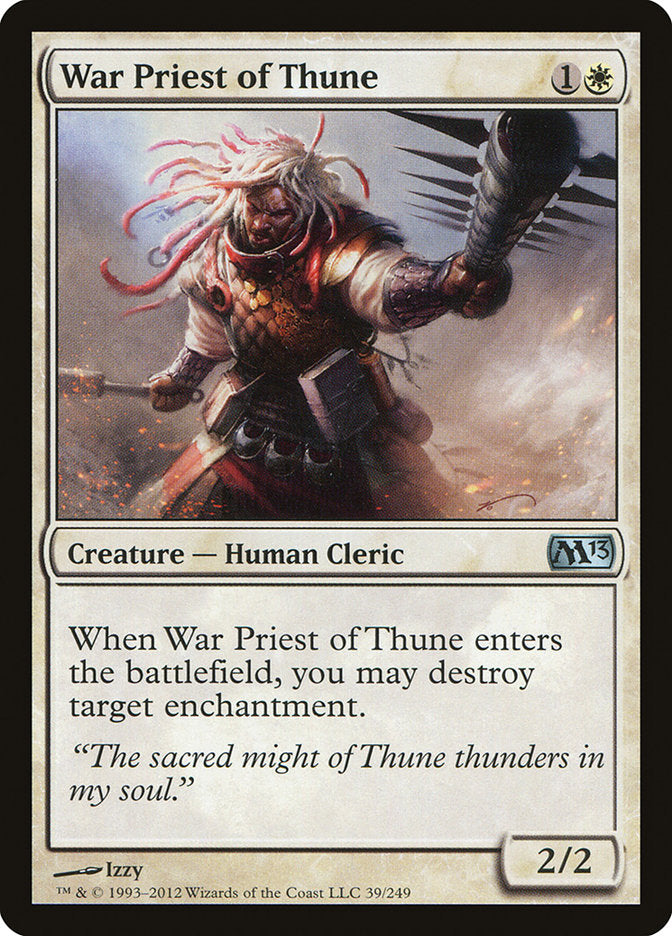 War Priest of Thune [Magic 2013] | Rock City Comics