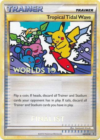 Tropical Tidal Wave (HGSS18) (Finalist) [HeartGold & SoulSilver: Black Star Promos] | Rock City Comics