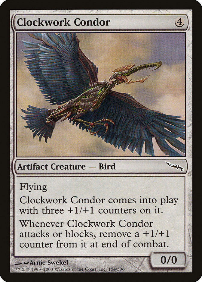 Clockwork Condor [Mirrodin] | Rock City Comics