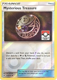 Mysterious Treasure (113/131) (League Promo) [Sun & Moon: Forbidden Light] | Rock City Comics