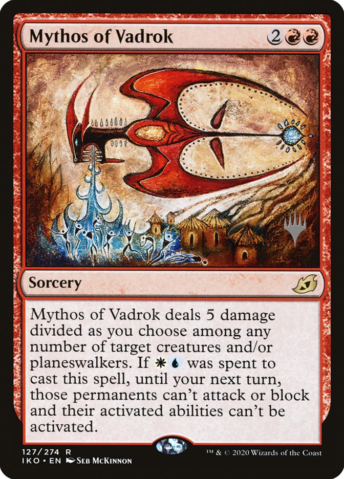 Mythos of Vadrok (Promo Pack) [Ikoria: Lair of Behemoths Promos] | Rock City Comics