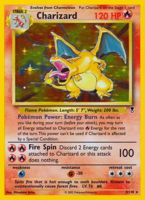 Charizard (3/110) (Theme Deck Exclusive) [Legendary Collection] | Rock City Comics