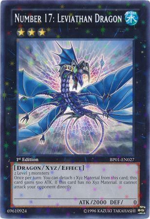 Number 17: Leviathan Dragon [BP01-EN027] Starfoil Rare | Rock City Comics