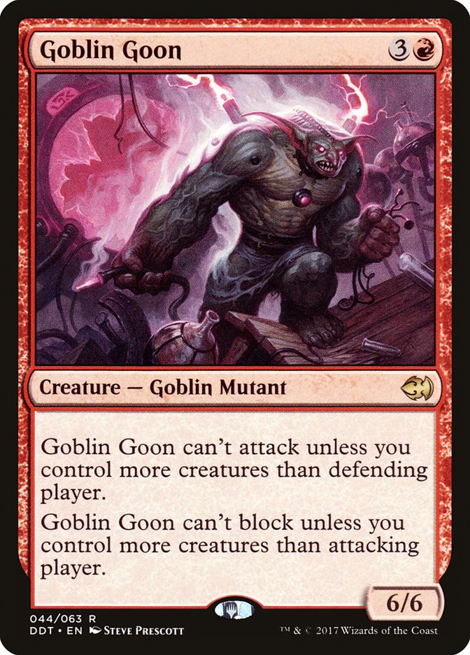 Goblin Goon [Duel Decks: Merfolk vs. Goblins] | Rock City Comics