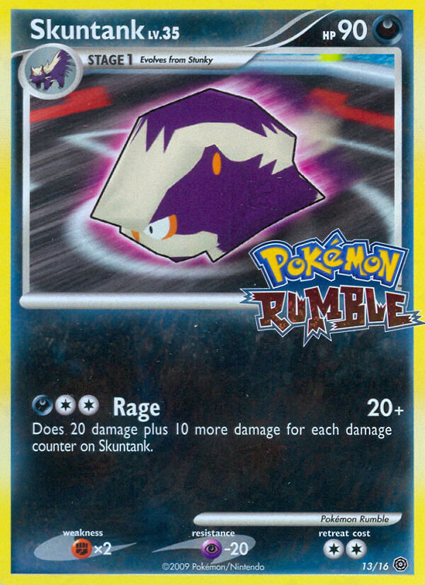 Skuntank (13/16) [Pokémon Rumble] | Rock City Comics