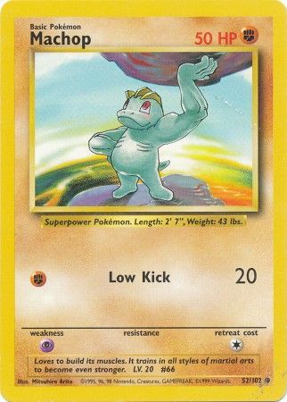 Machop (52/102) [Base Set Unlimited] | Rock City Comics