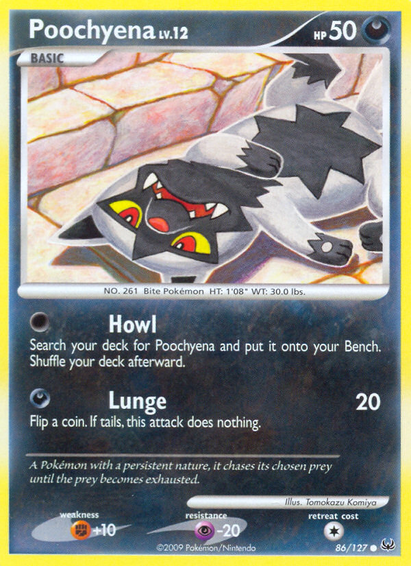 Poochyena (86/127) [Platinum: Base Set] | Rock City Comics