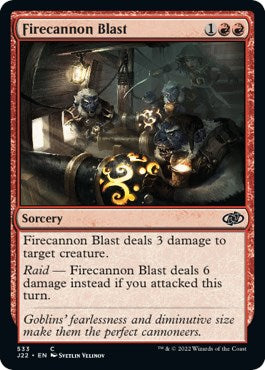 Firecannon Blast [Jumpstart 2022] | Rock City Comics