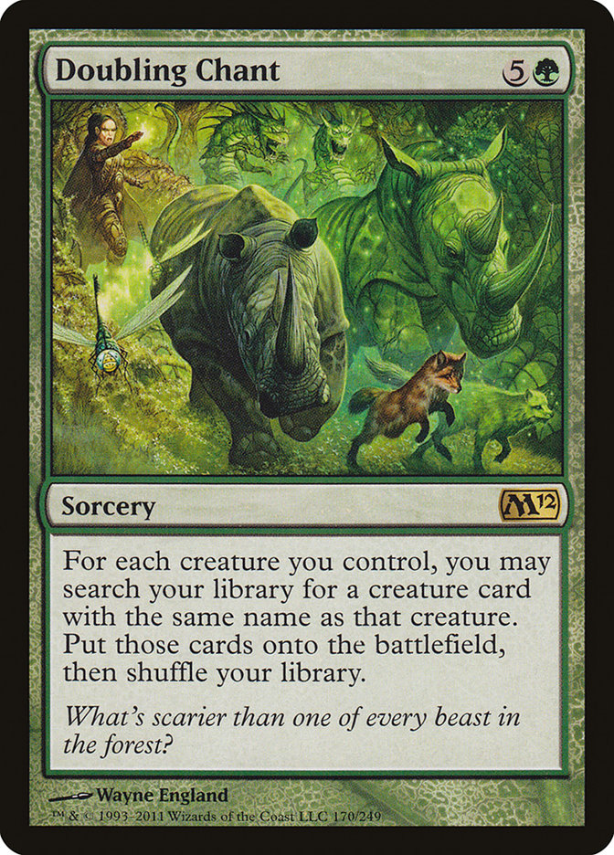 Doubling Chant [Magic 2012] | Rock City Comics