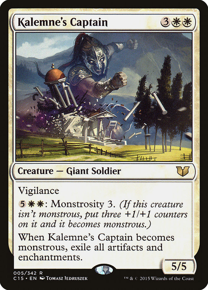 Kalemne's Captain [Commander 2015] | Rock City Comics