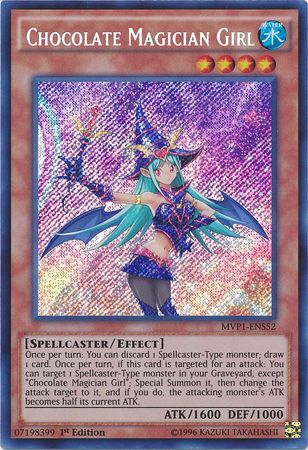 Chocolate Magician Girl [MVP1-ENS52] Secret Rare | Rock City Comics