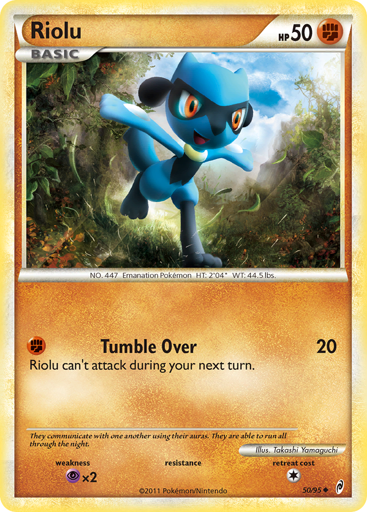 Riolu (50/95) [HeartGold & SoulSilver: Call of Legends] | Rock City Comics