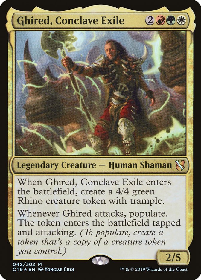 Ghired, Conclave Exile [Commander 2019] | Rock City Comics
