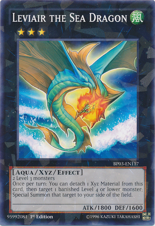 Leviair the Sea Dragon [BP03-EN117] Shatterfoil Rare | Rock City Comics