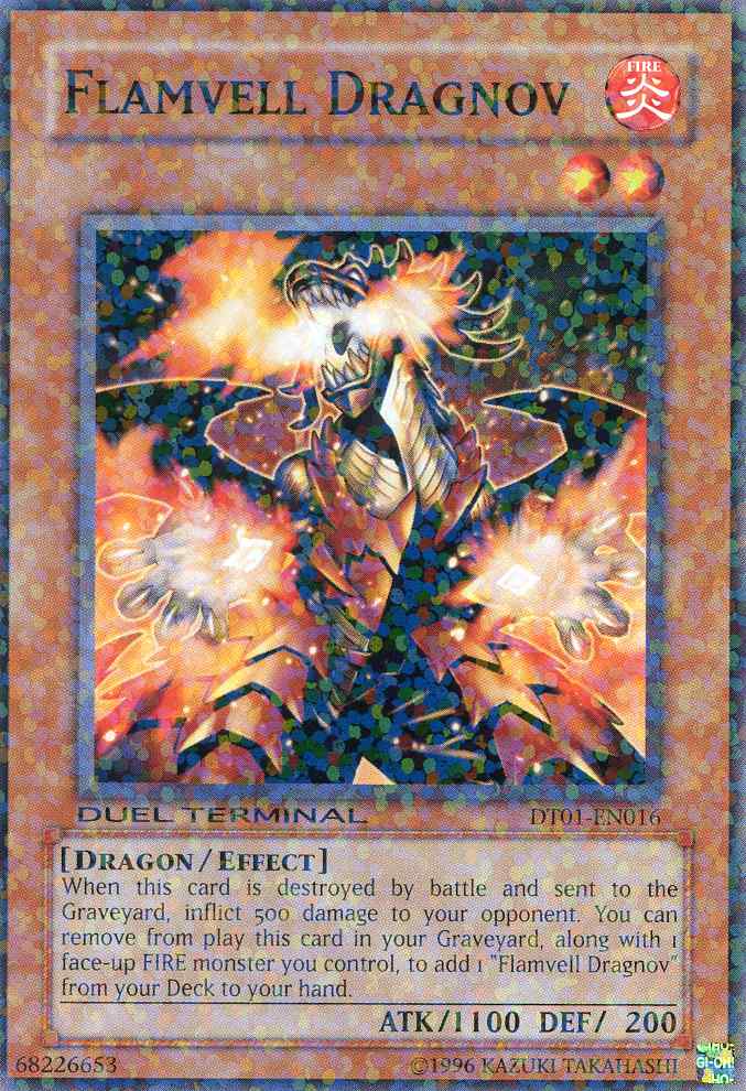 Flamvell Dragnov [DT01-EN016] Super Rare | Rock City Comics