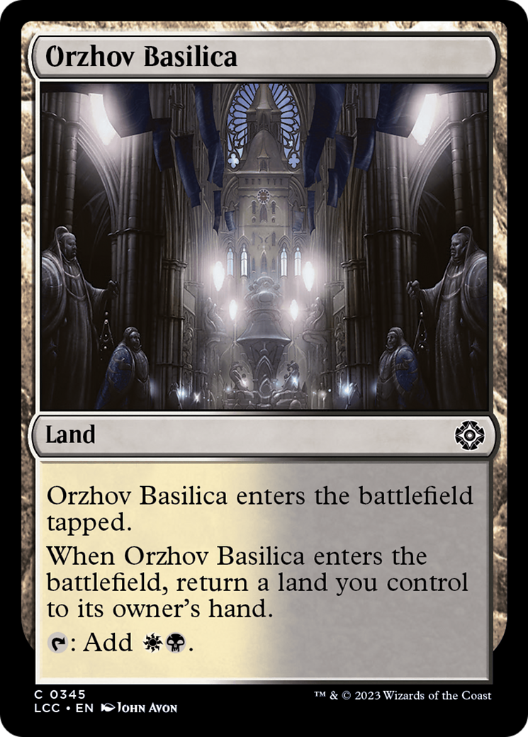 Orzhov Basilica [The Lost Caverns of Ixalan Commander] | Rock City Comics