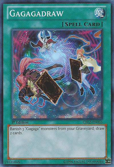 Gagagadraw [CBLZ-EN055] Super Rare | Rock City Comics