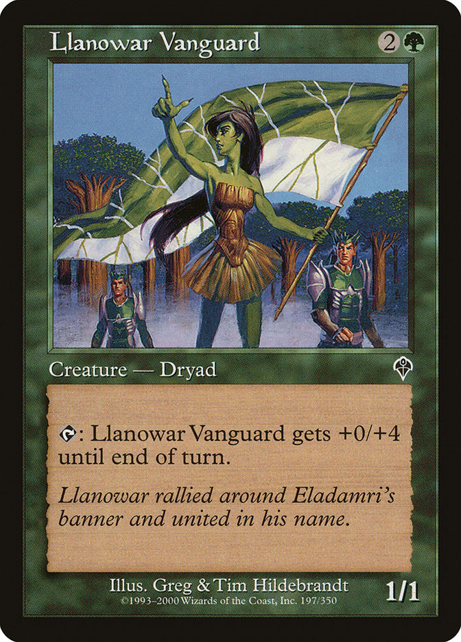 Llanowar Vanguard [Invasion] | Rock City Comics