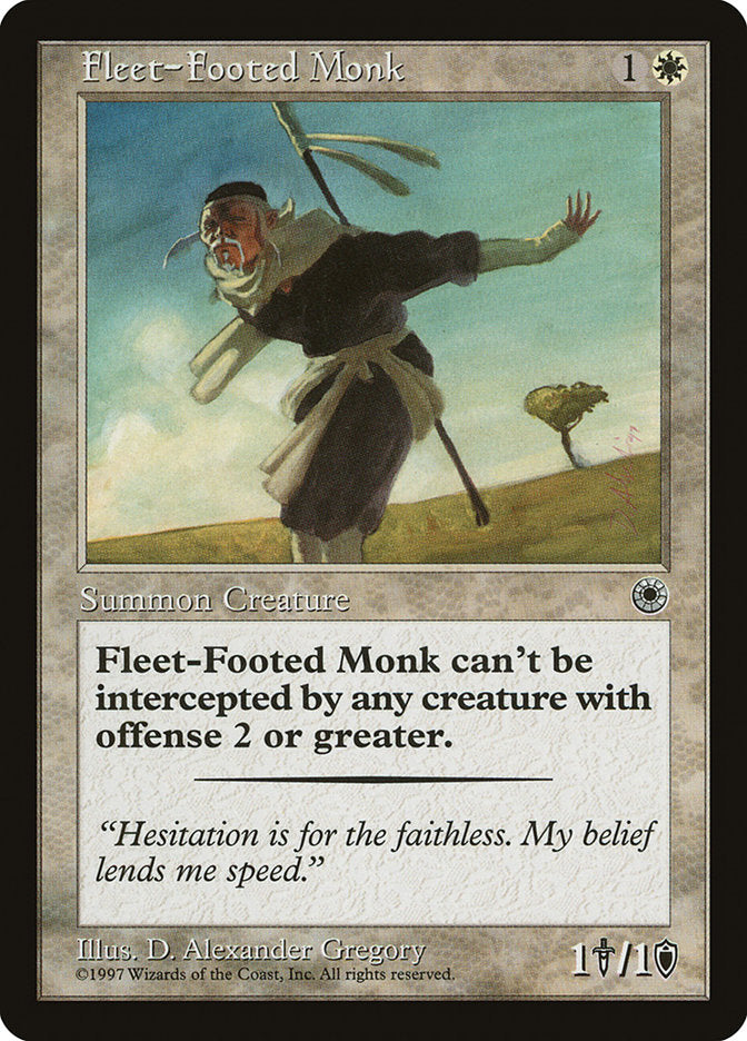 Fleet-Footed Monk [Portal] | Rock City Comics