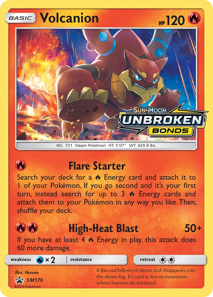 Volcanion (SM179) [Sun & Moon: Black Star Promos] | Rock City Comics