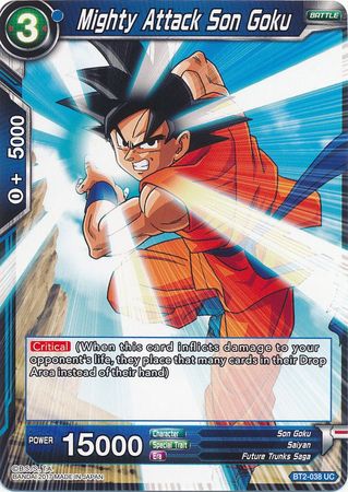 Mighty Attack Son Goku (BT2-038) [Union Force] | Rock City Comics