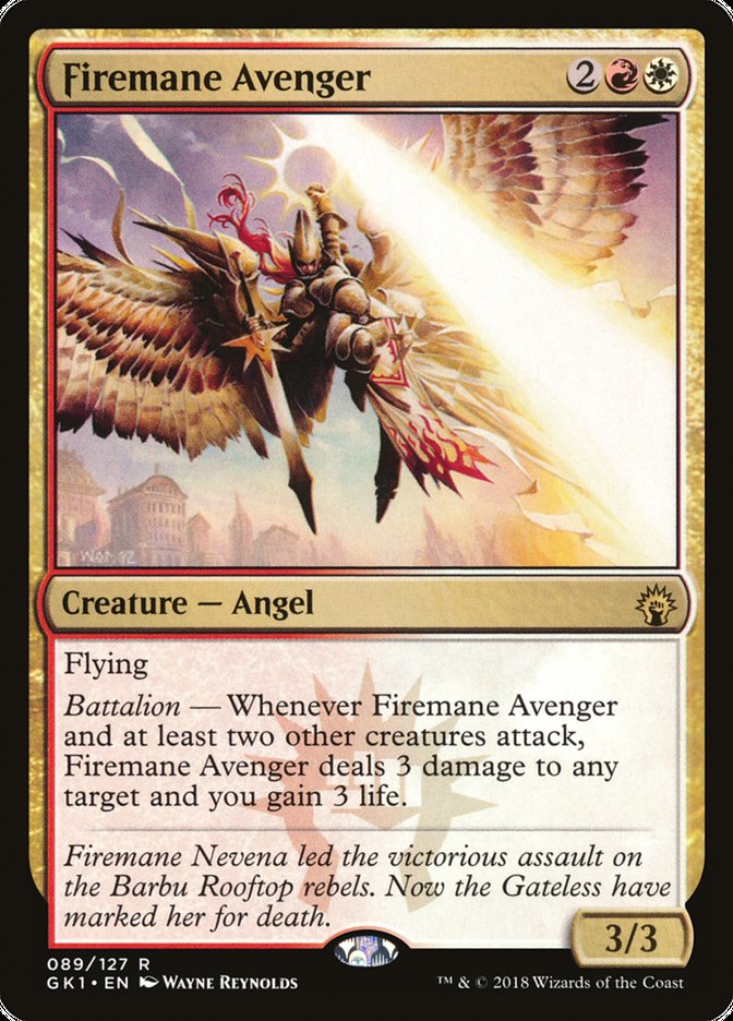 Firemane Avenger [Guilds of Ravnica Guild Kit] | Rock City Comics