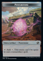 Powerstone // Elemental Double-Sided Token [The Brothers' War Tokens] | Rock City Comics