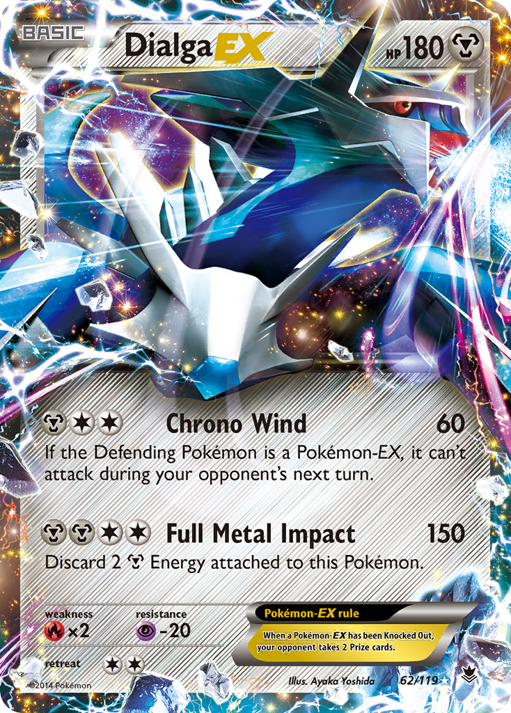 Dialga EX (62/119) [XY: Phantom Forces] | Rock City Comics