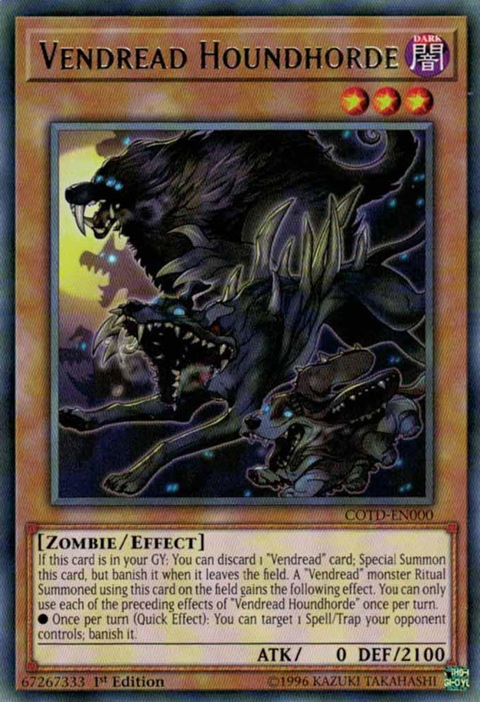 Vendread Houndhorde [COTD-EN000] Rare | Rock City Comics