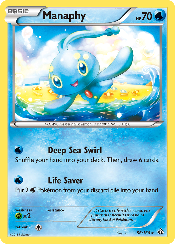 Manaphy (56/160) [XY: Primal Clash] | Rock City Comics