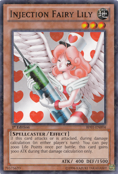 Injection Fairy Lily [BP01-EN004] Starfoil Rare | Rock City Comics