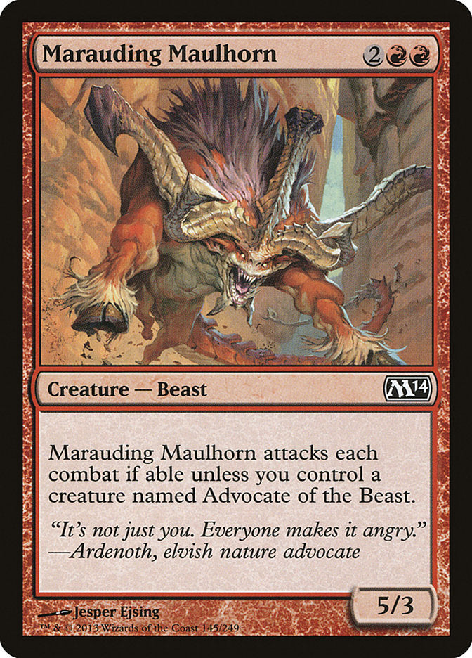 Marauding Maulhorn [Magic 2014] | Rock City Comics