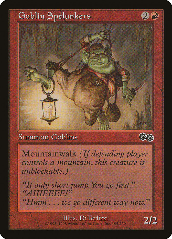 Goblin Spelunkers [Urza's Saga] | Rock City Comics