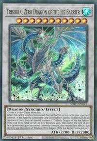 Trishula, Zero Dragon of the Ice Barrier [SDFC-EN041] Ultra Rare | Rock City Comics