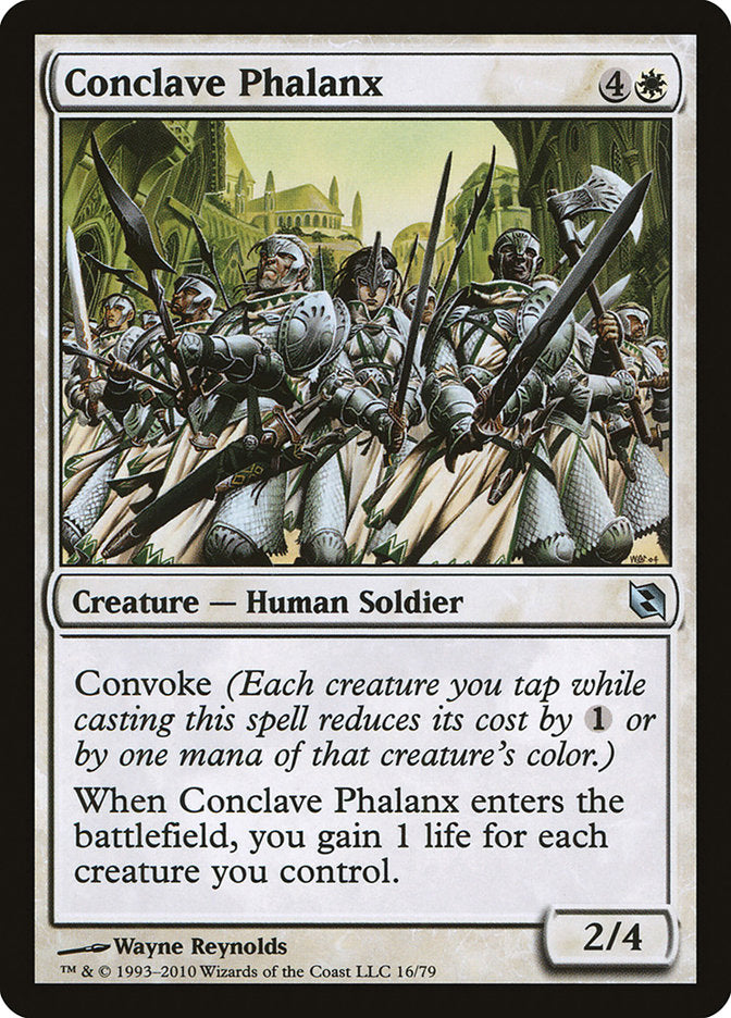 Conclave Phalanx [Duel Decks: Elspeth vs. Tezzeret] | Rock City Comics